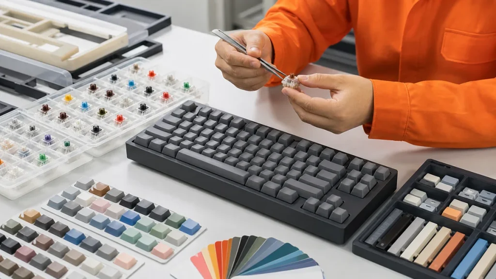 Gaming Keyboard OEM Customization: What Can Your Brand Change?