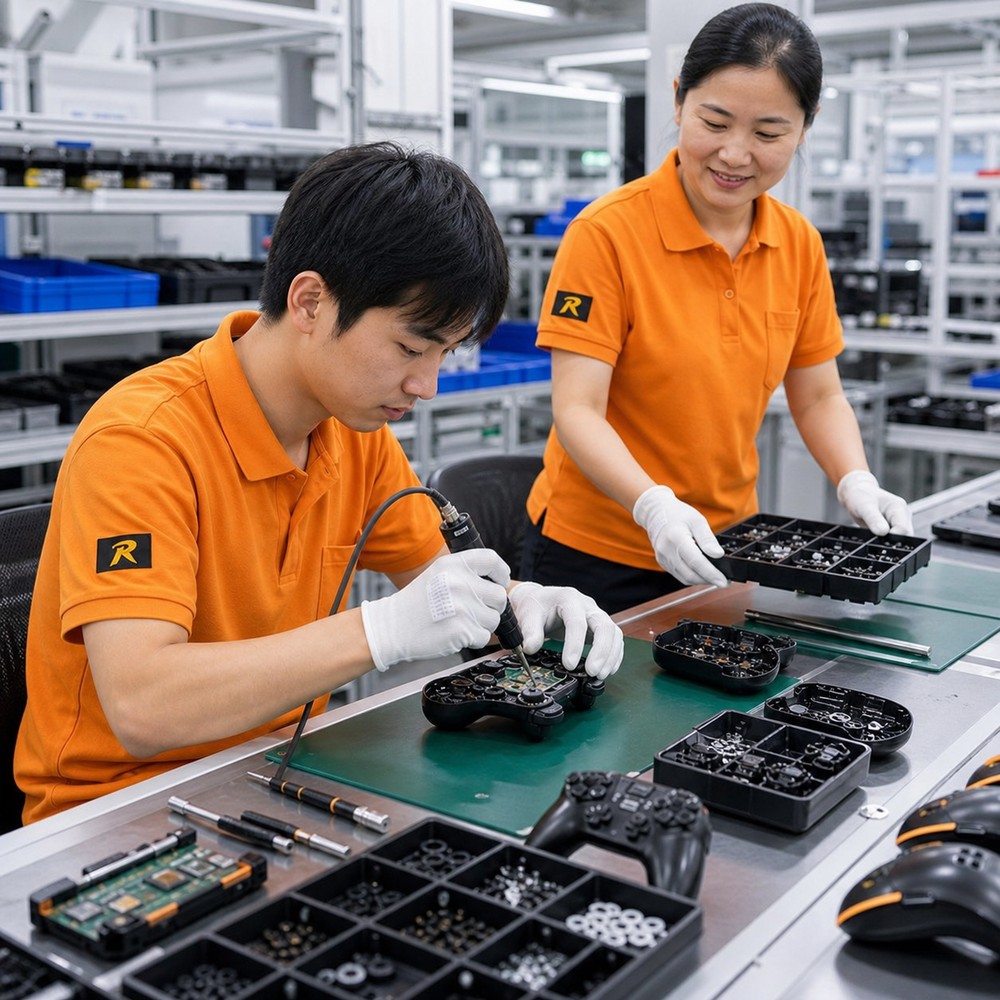 Electronics assembling