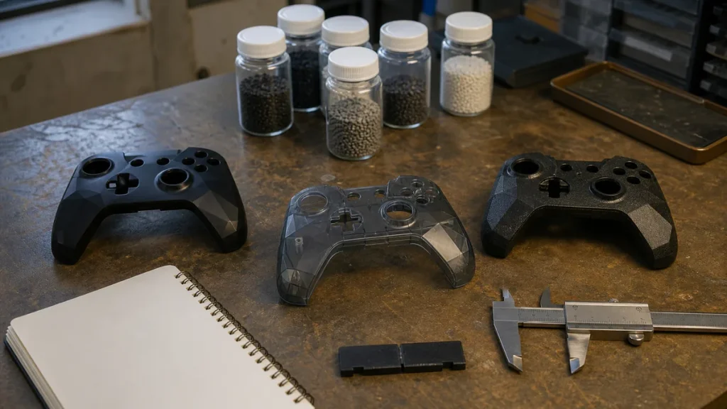 How to Select Materials for Gaming Controller Housings
